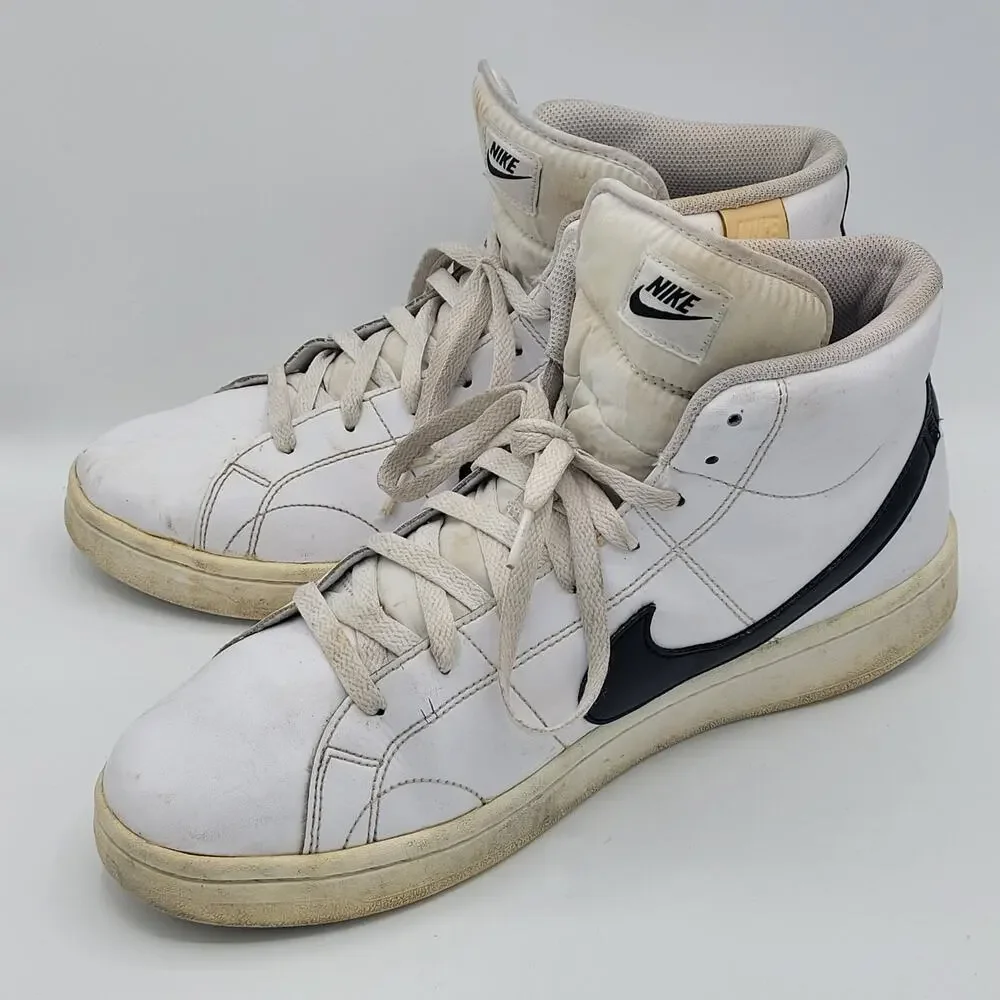 Nike Court Royale 2 Mid white men's size 12